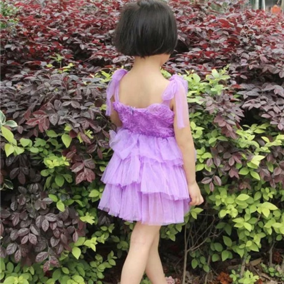 New sweet little girls tule dress 👗 - Picture 3 of 8